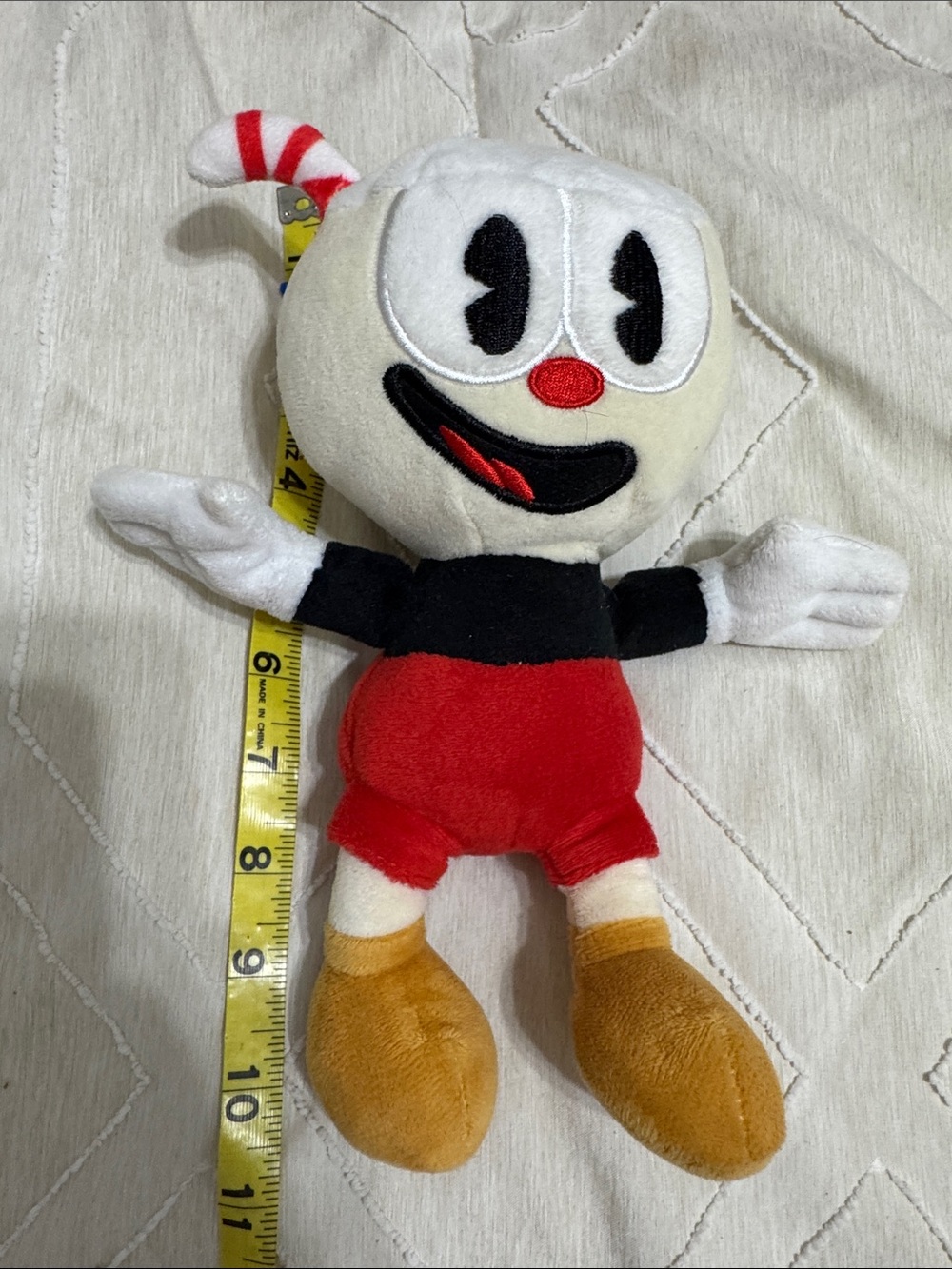 Cupead Plush Cartoon Character Red & White Kids Toy